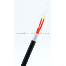 Волоконно-оптический кабель с черным кабелем Lszh
